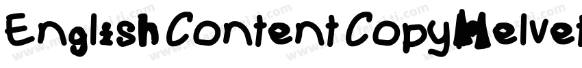 English Content Copy   Helvetica Re字体转换